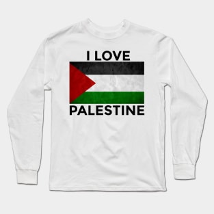 I LOVE PALESTINE Long Sleeve T-Shirt